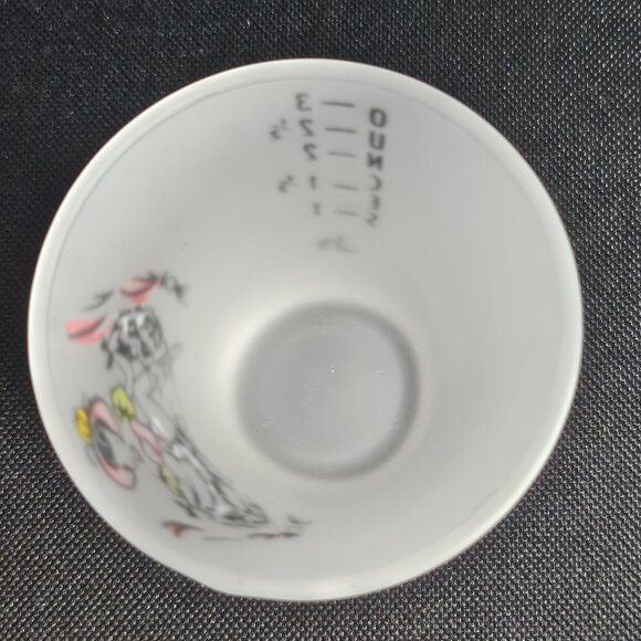 Vintage.1950s Frosted Fad Studios Set of 3 Shot Measuring Glasses Can Can Girls - Picture 5 of 9